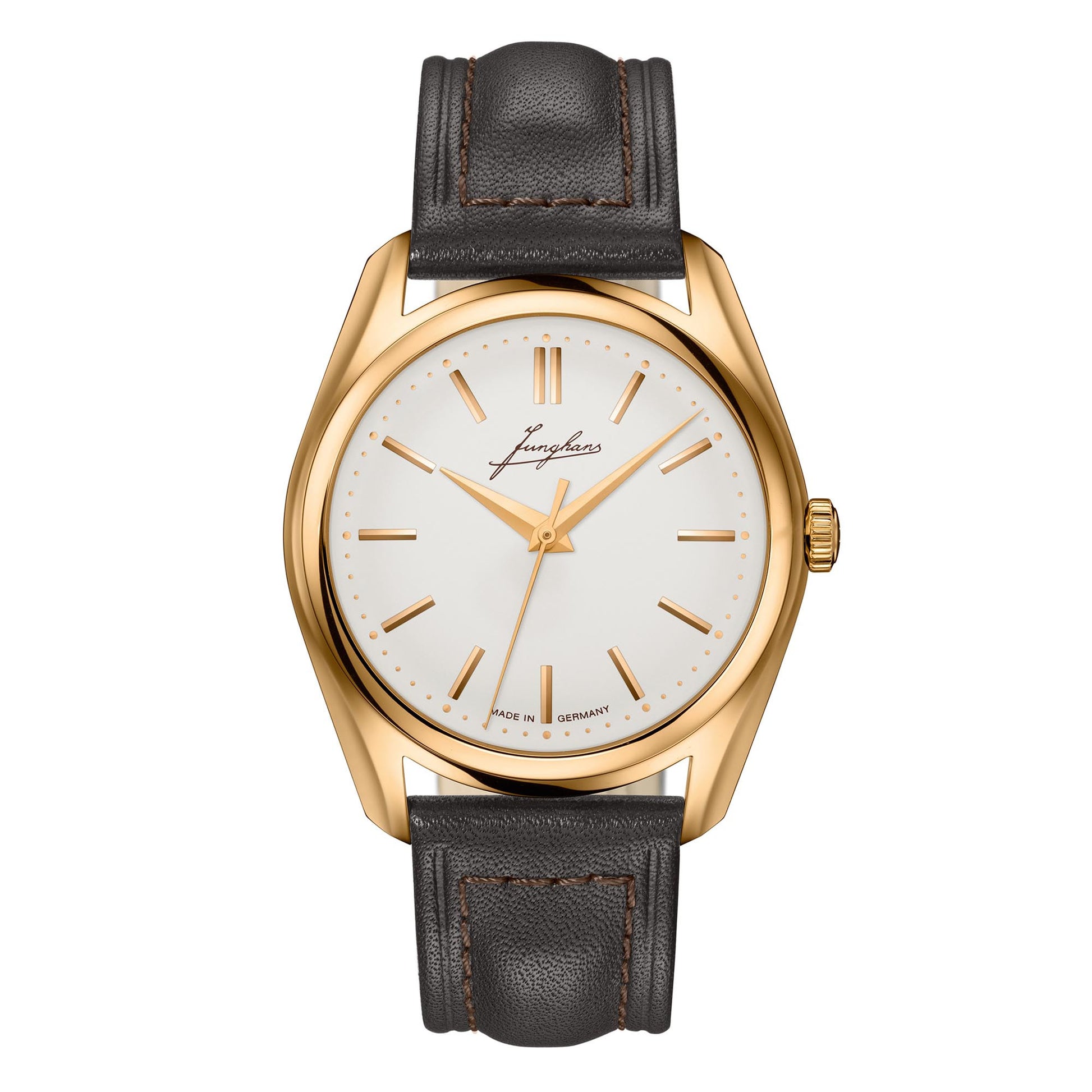 Meister Signatur Handaufzug Edition 160, Roségold • Diamant von Junghans (27/9103.00)