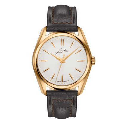 Meister Signatur Handaufzug Edition 160, Roségold • Diamant von Junghans (27/9103.00)