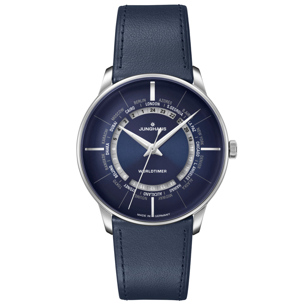 Junghans Meister Worldtimer - 27/3010.01 (01) aus Edelstahl