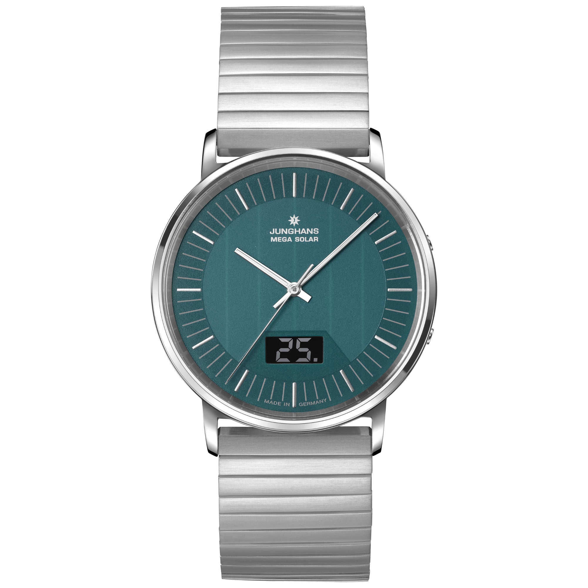 Junghans Milano Mega Solar - 56/4621.44 (44) aus Edelstahl