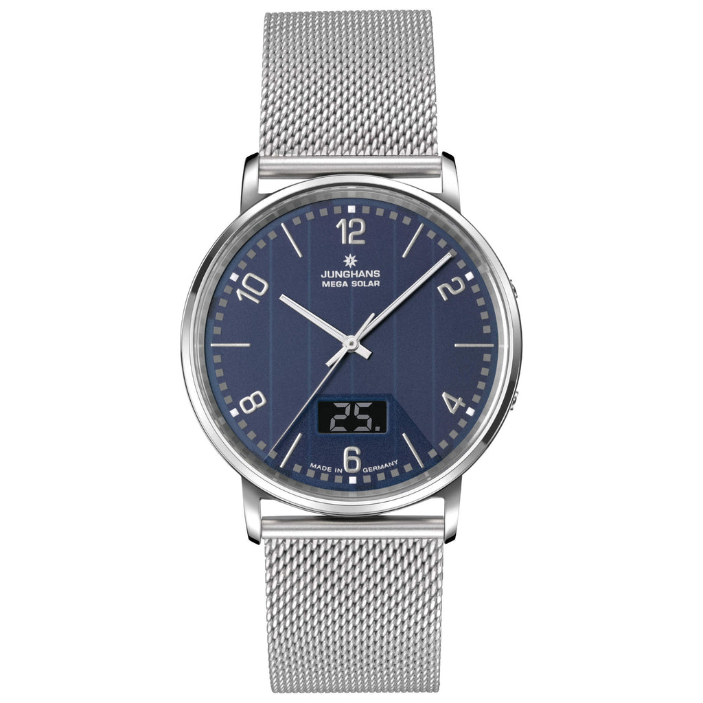 Junghans Milano Mega Solar - 56/4629.44 (44) aus Edelstahl