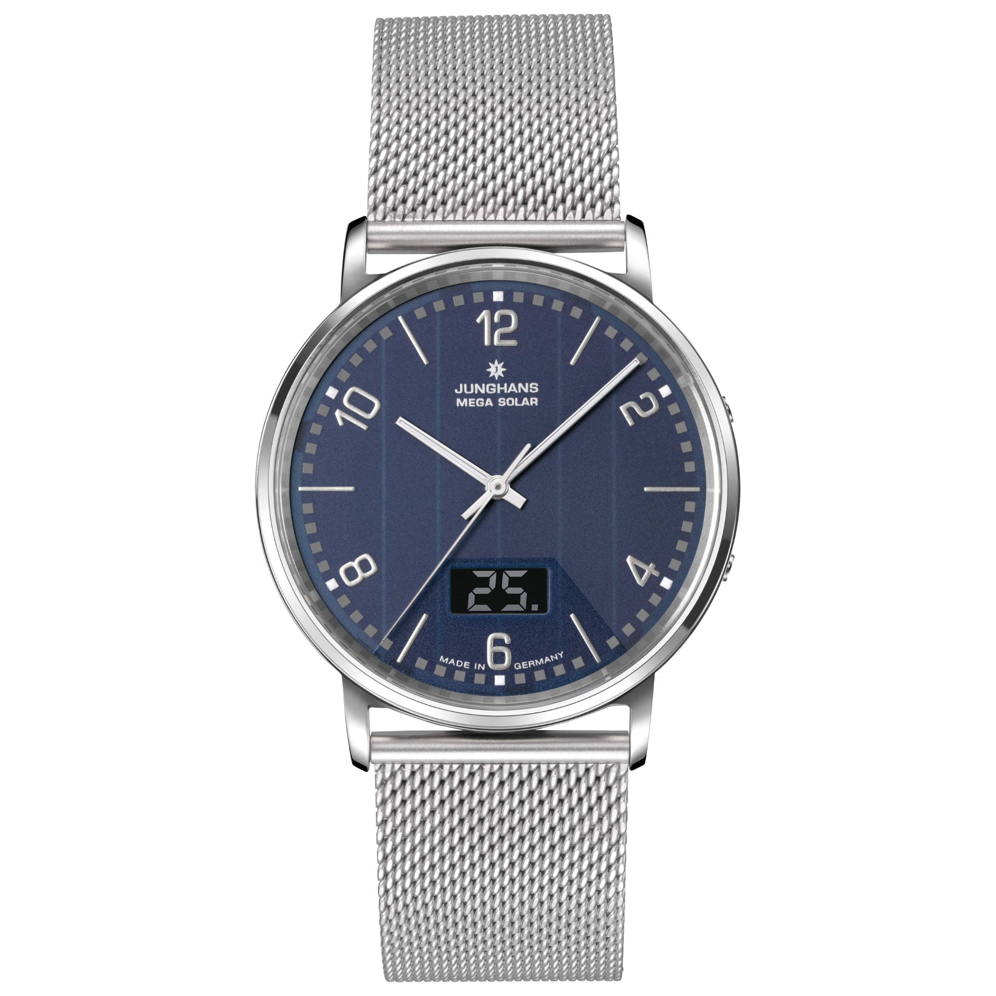 Junghans Milano Mega Solar - 56/4629.44 (44) aus Edelstahl