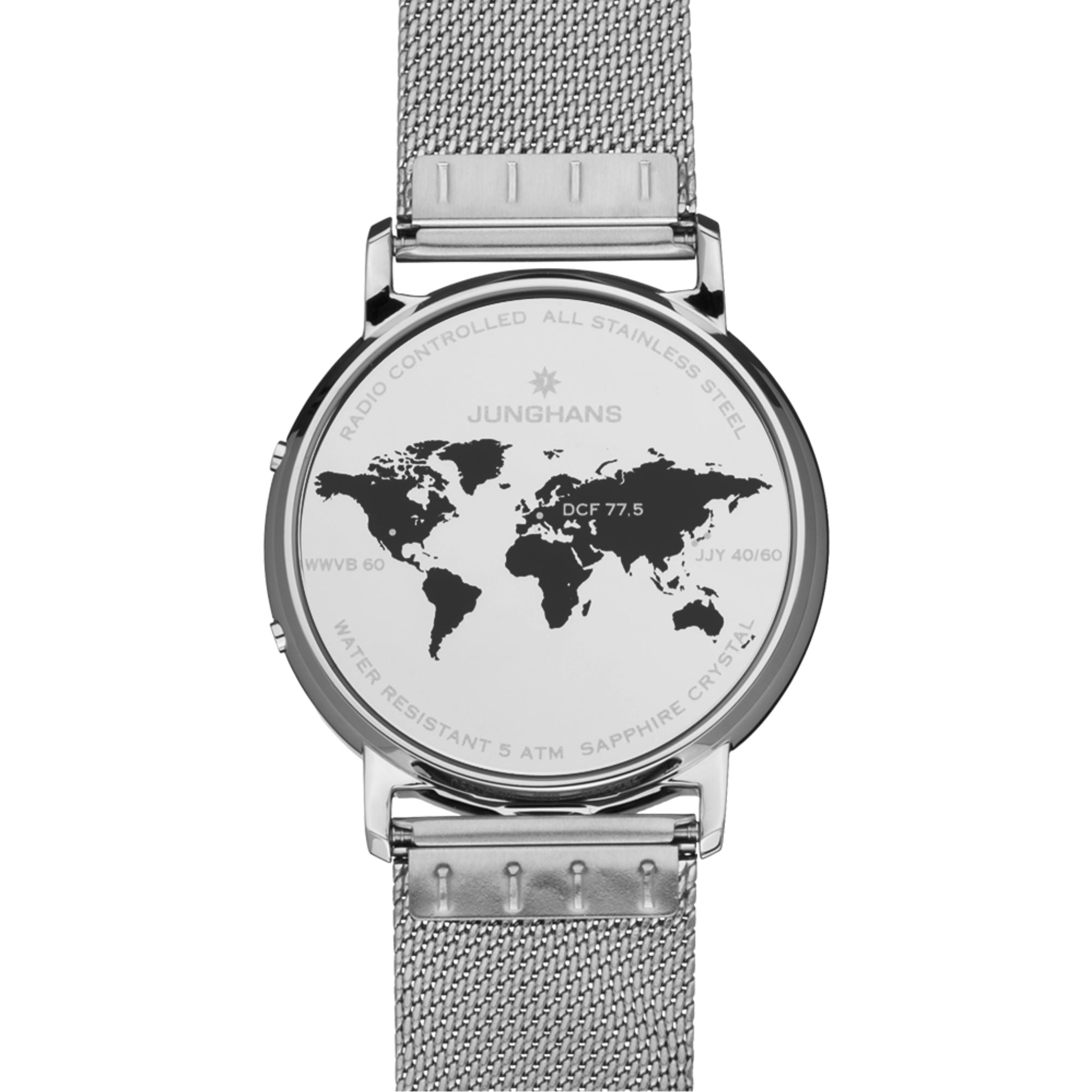 Junghans Milano Mega Solar - 56/4629.44 (44) aus Edelstahl