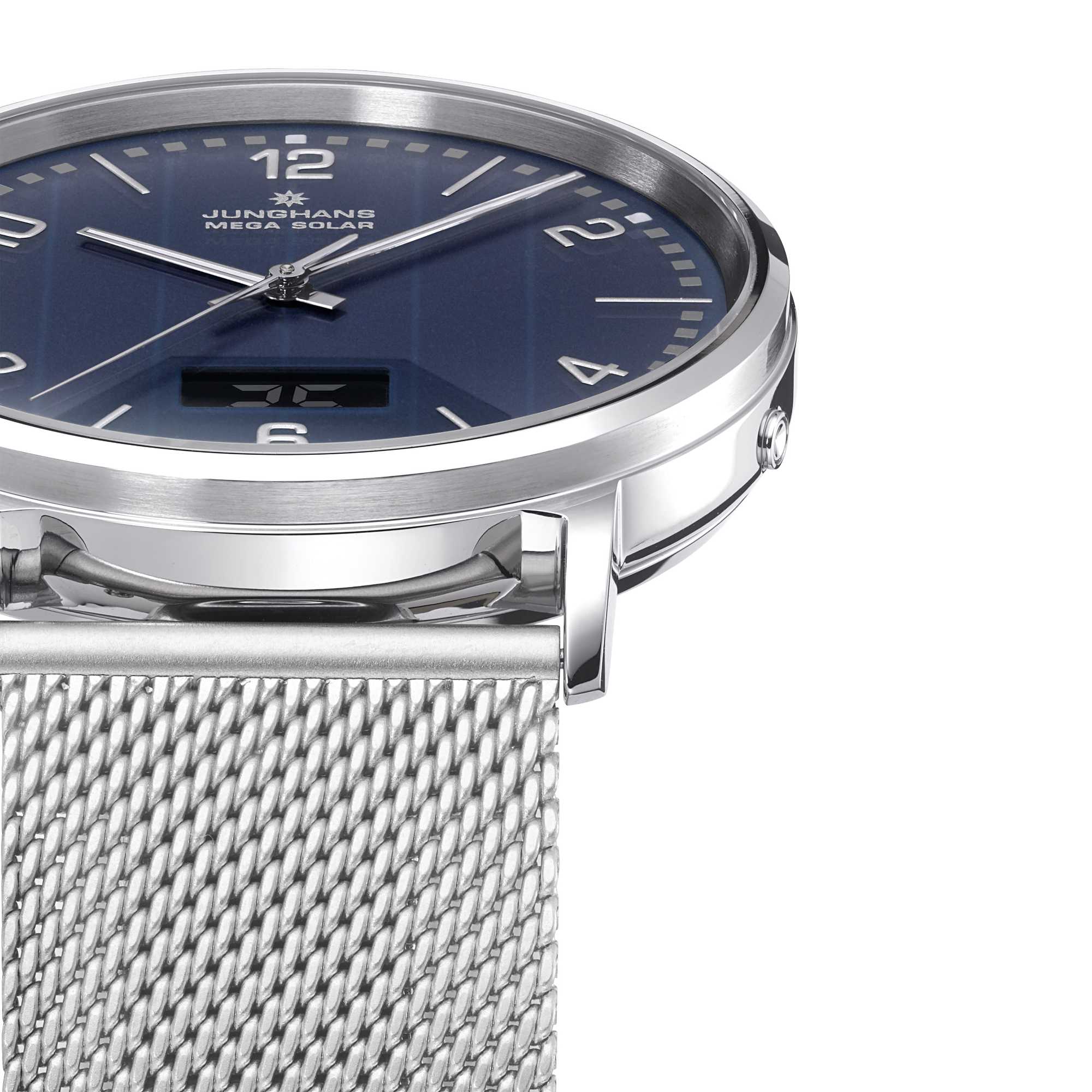 Junghans Milano Mega Solar - 56/4629.44 (44) aus Edelstahl