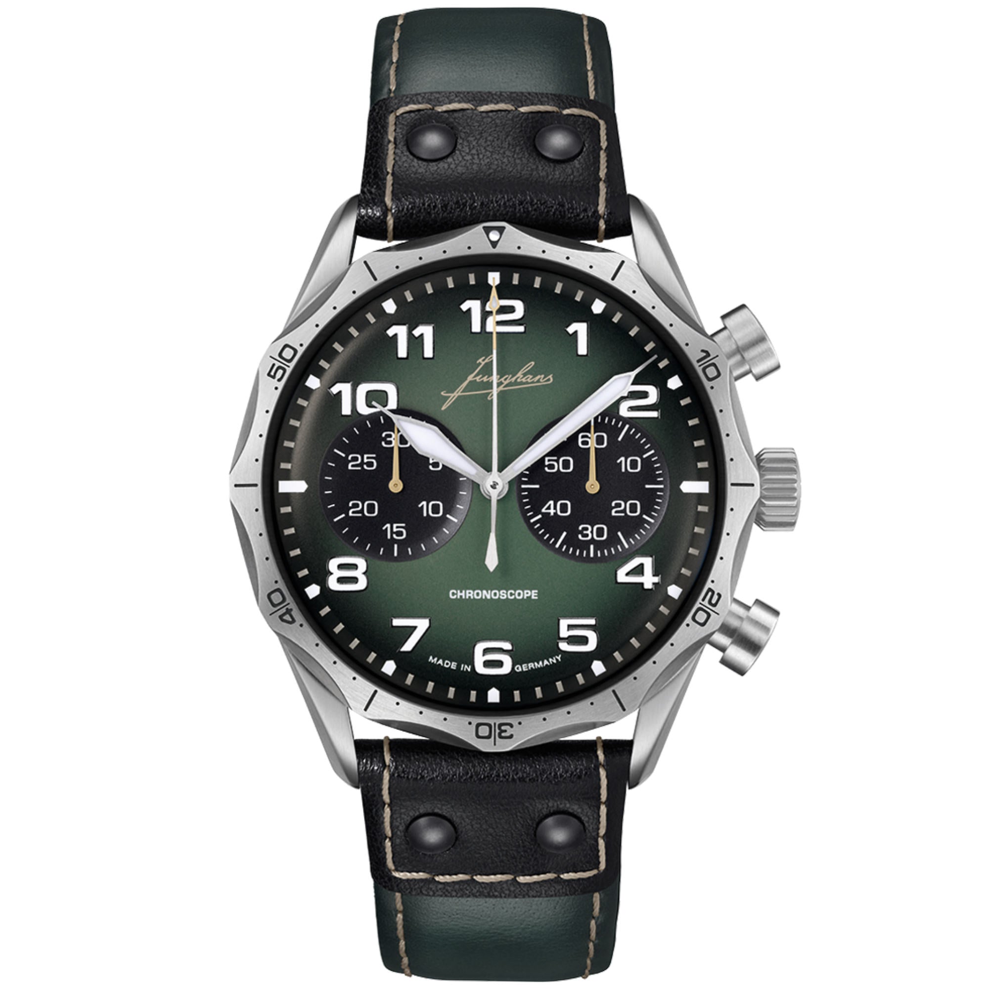 Junghans Pilot Chronoscope - 27/3492.00 (00) aus Edelstahl