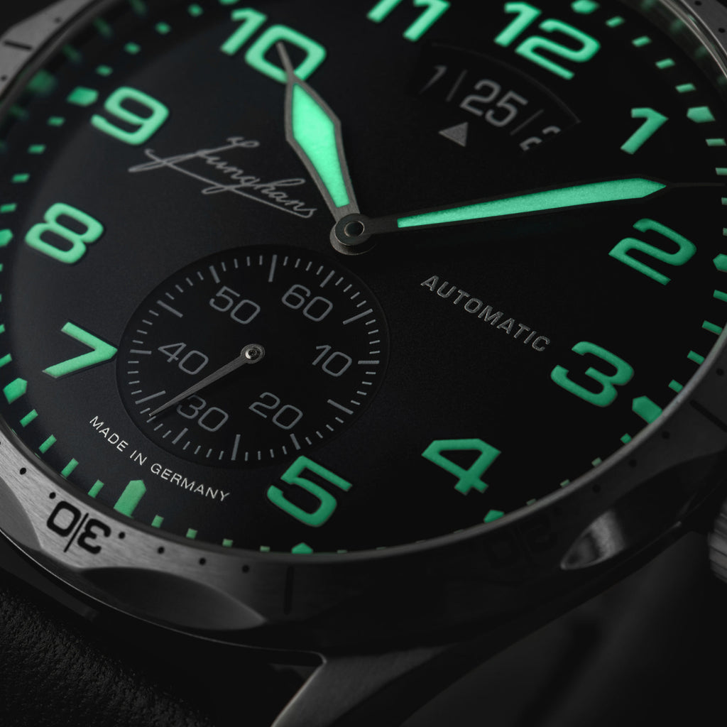 Junghans Pilot Chronoscope - 27/4490.00 (00) aus Edelstahl