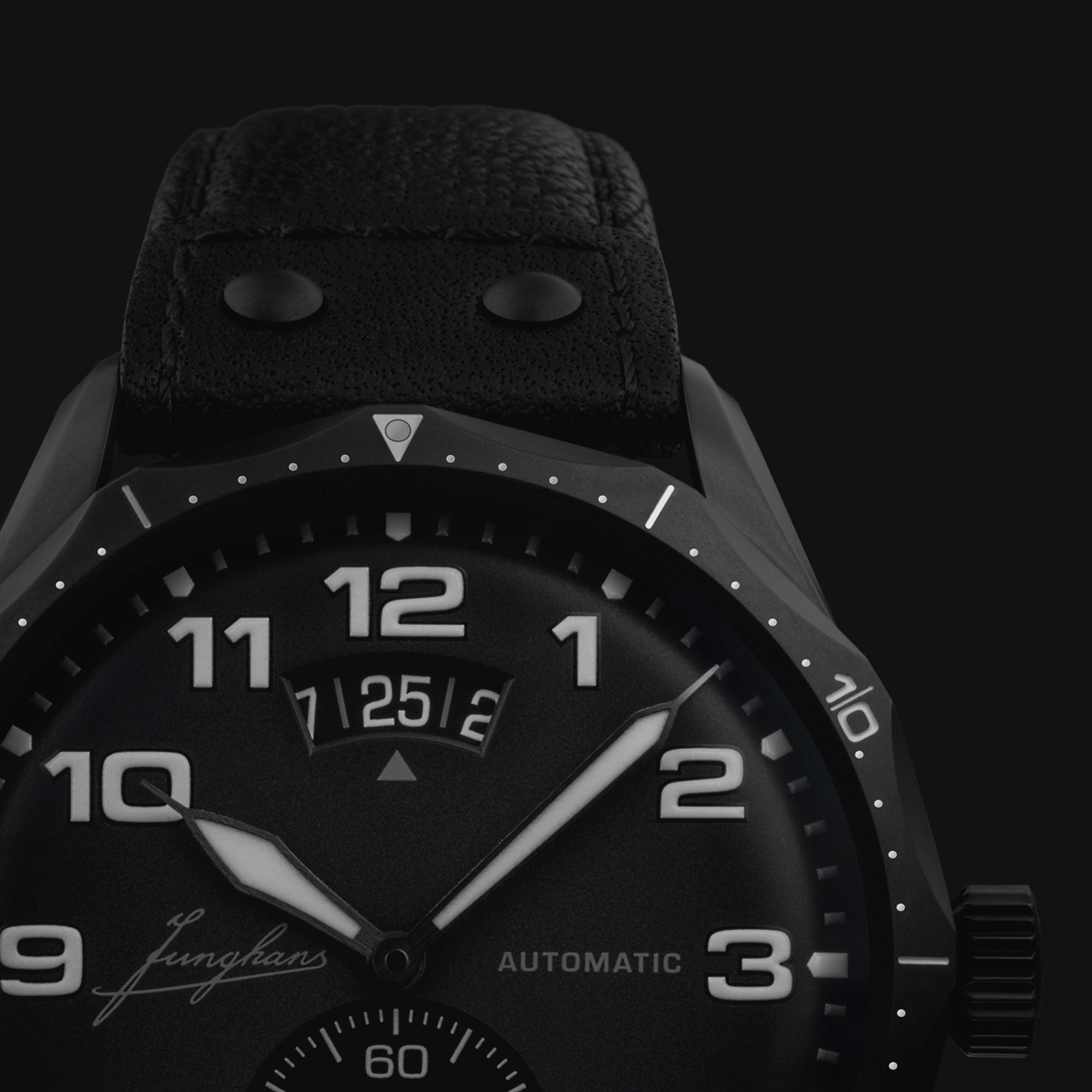 Junghans Pilot Chronoscope - 27/4491.00 (00) aus Edelstahl