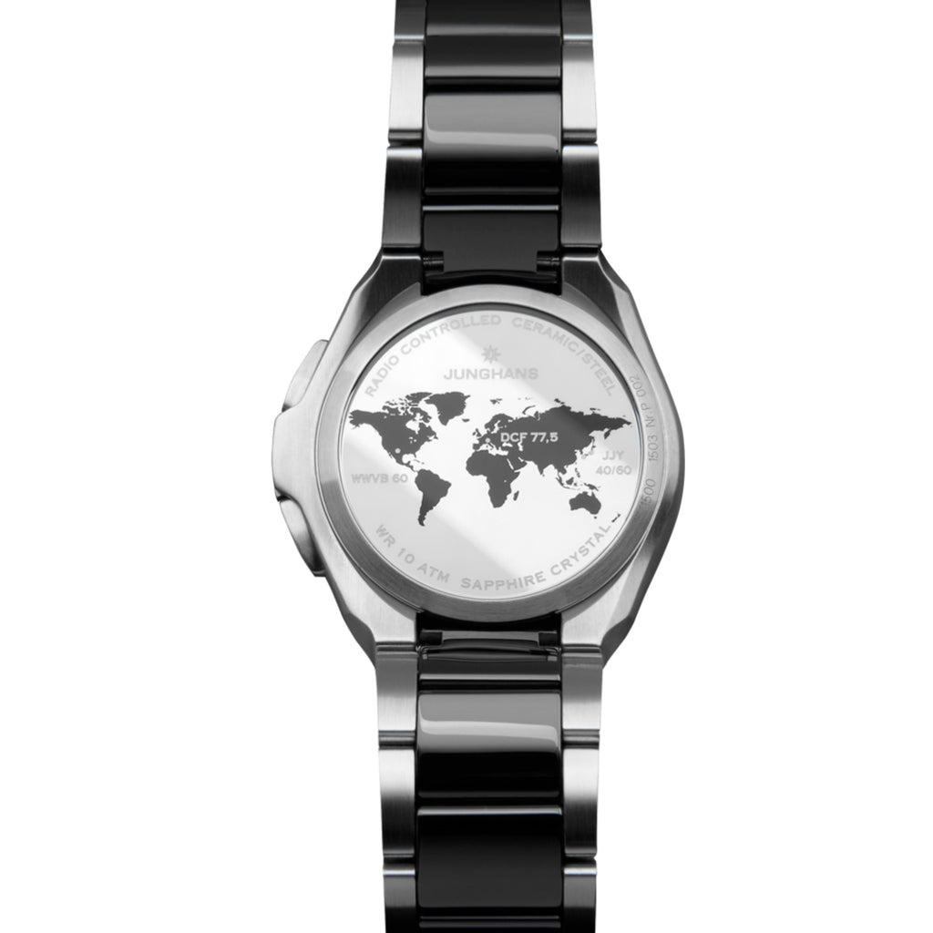 Junghans Spektrum Damen - 15/1602.44 (44) aus Edelstahl mit Perlmutt