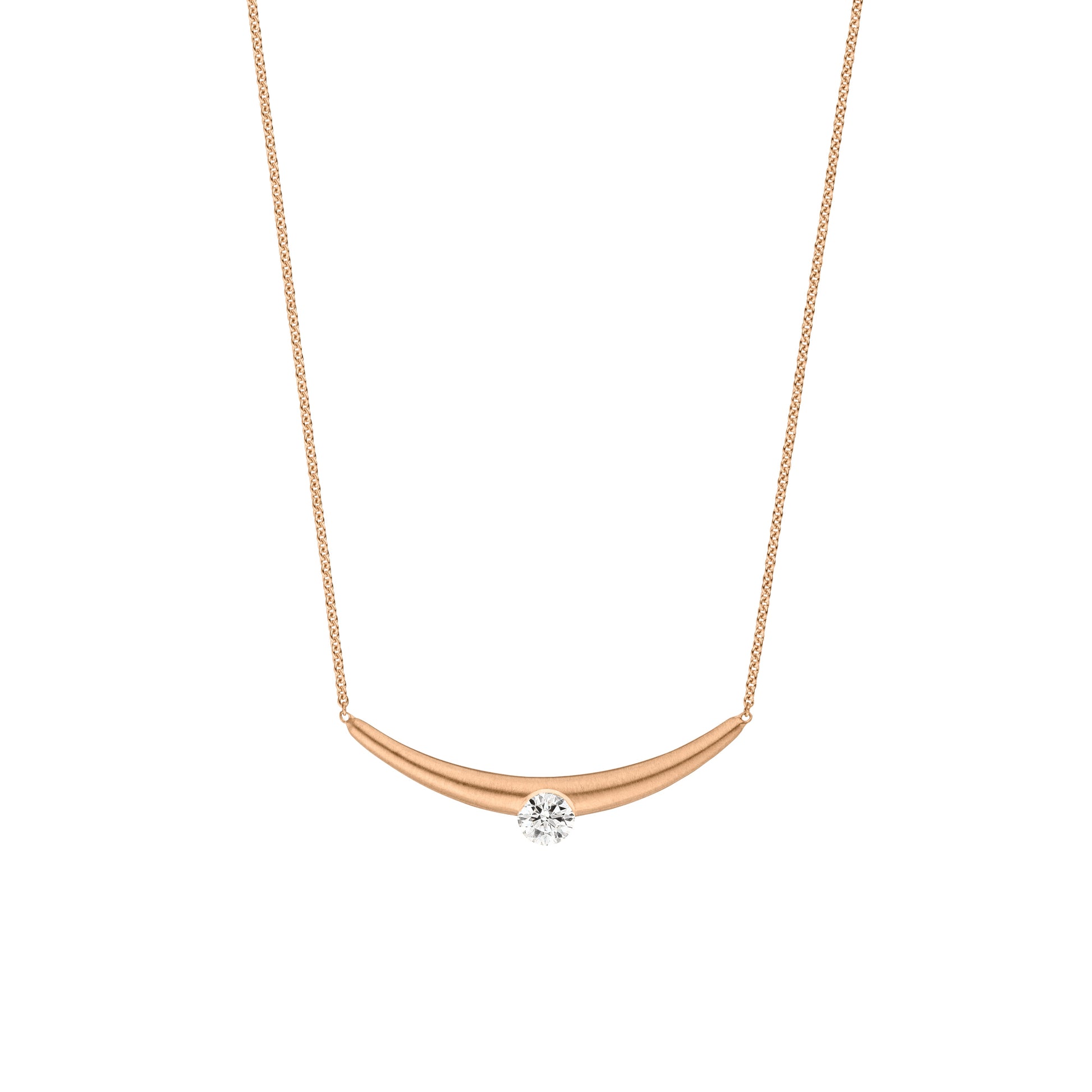 LA LUNA Collier, Roségold • Diamant von Schaffrath (754_2N288_025_RW)