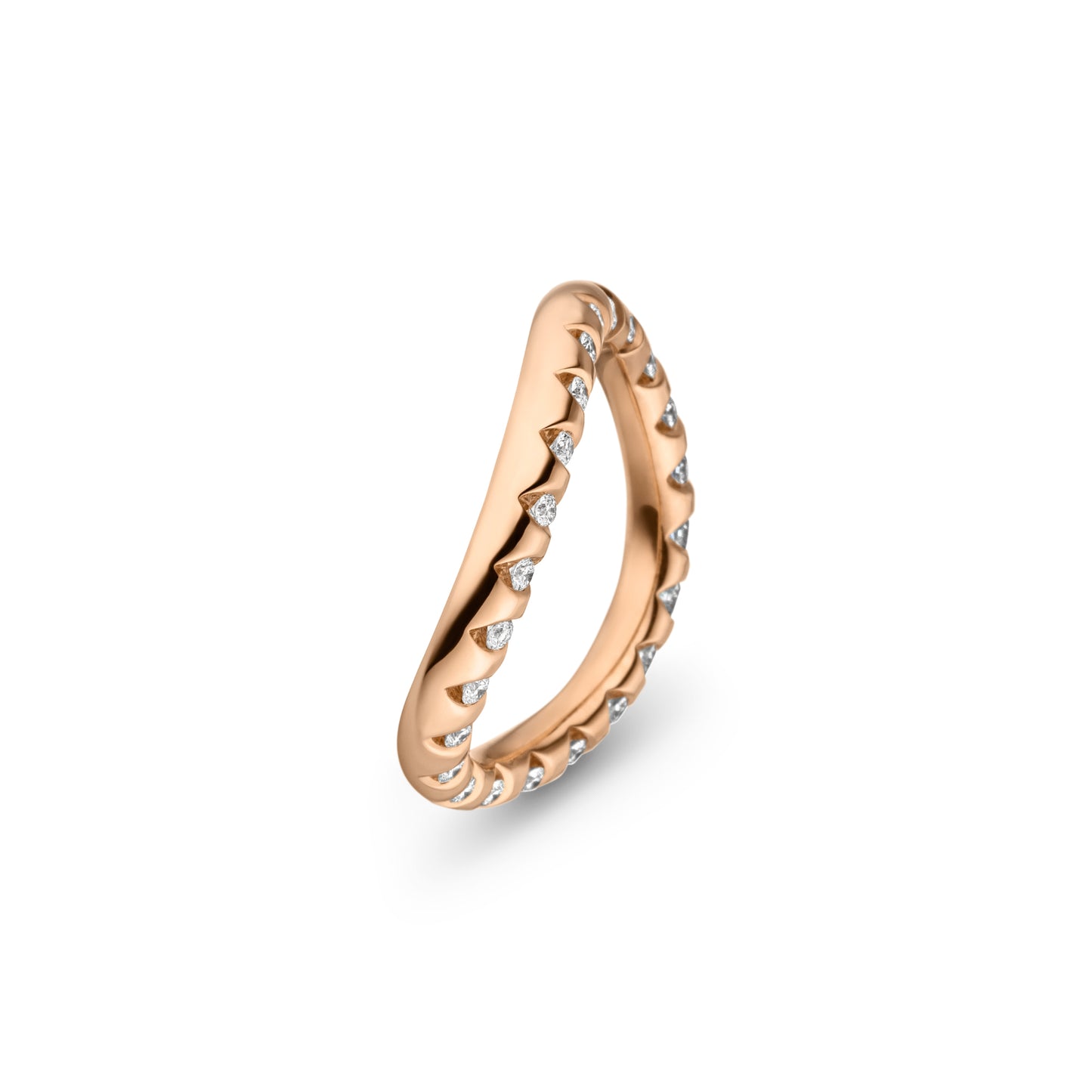 LA LUNA Diamantring, Roségold • Diamant von Schaffrath (758_2N295_030_RW)