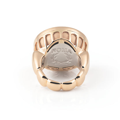 La Piazza Ring, Bicolor-Gold • Diamant von Al Coro (NR1487R)