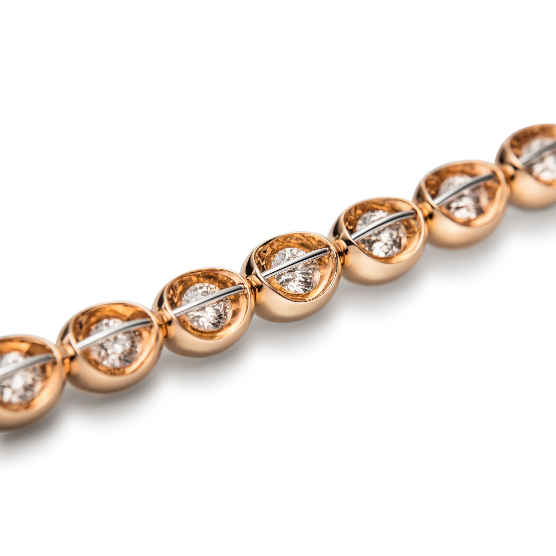 LIBERTÉ Armband, Gelbgold • Diamant von Schaffrath (111_L1061_560_GW)