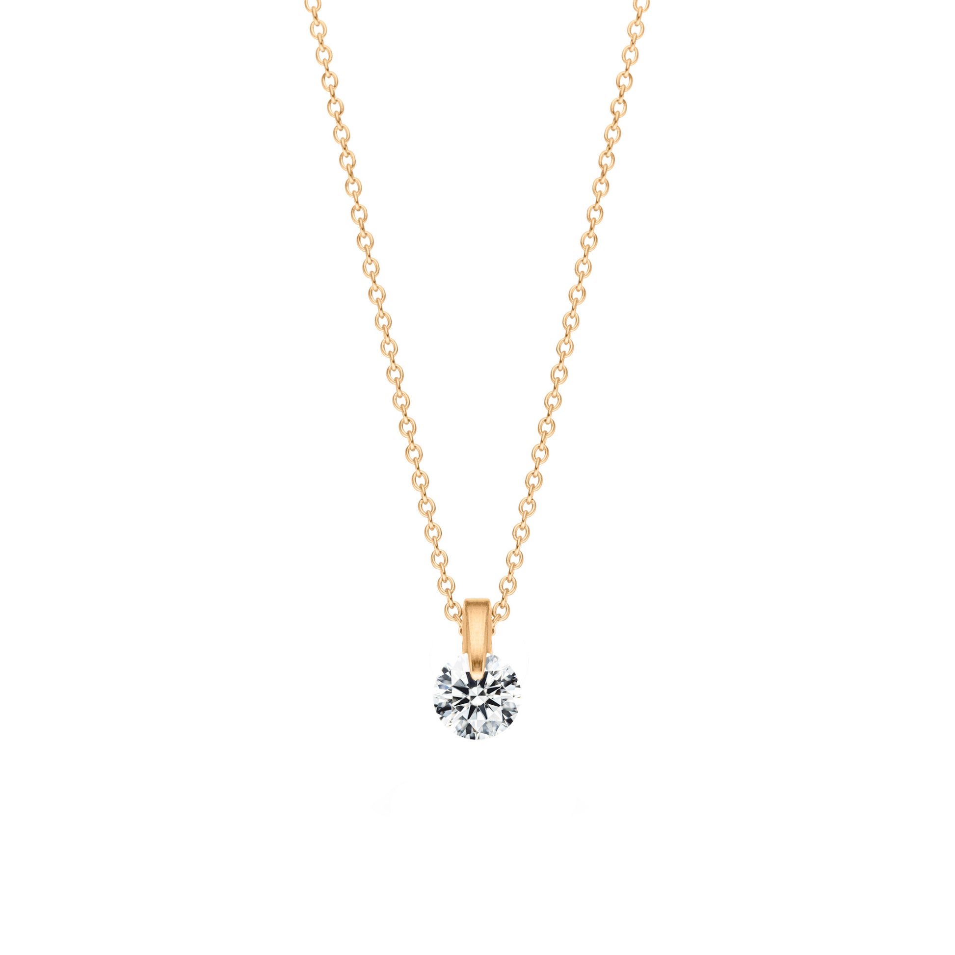 LIBERTÉ Collier, Gelbgold • Diamant von Schaffrath (114_L2N20_030_GW)