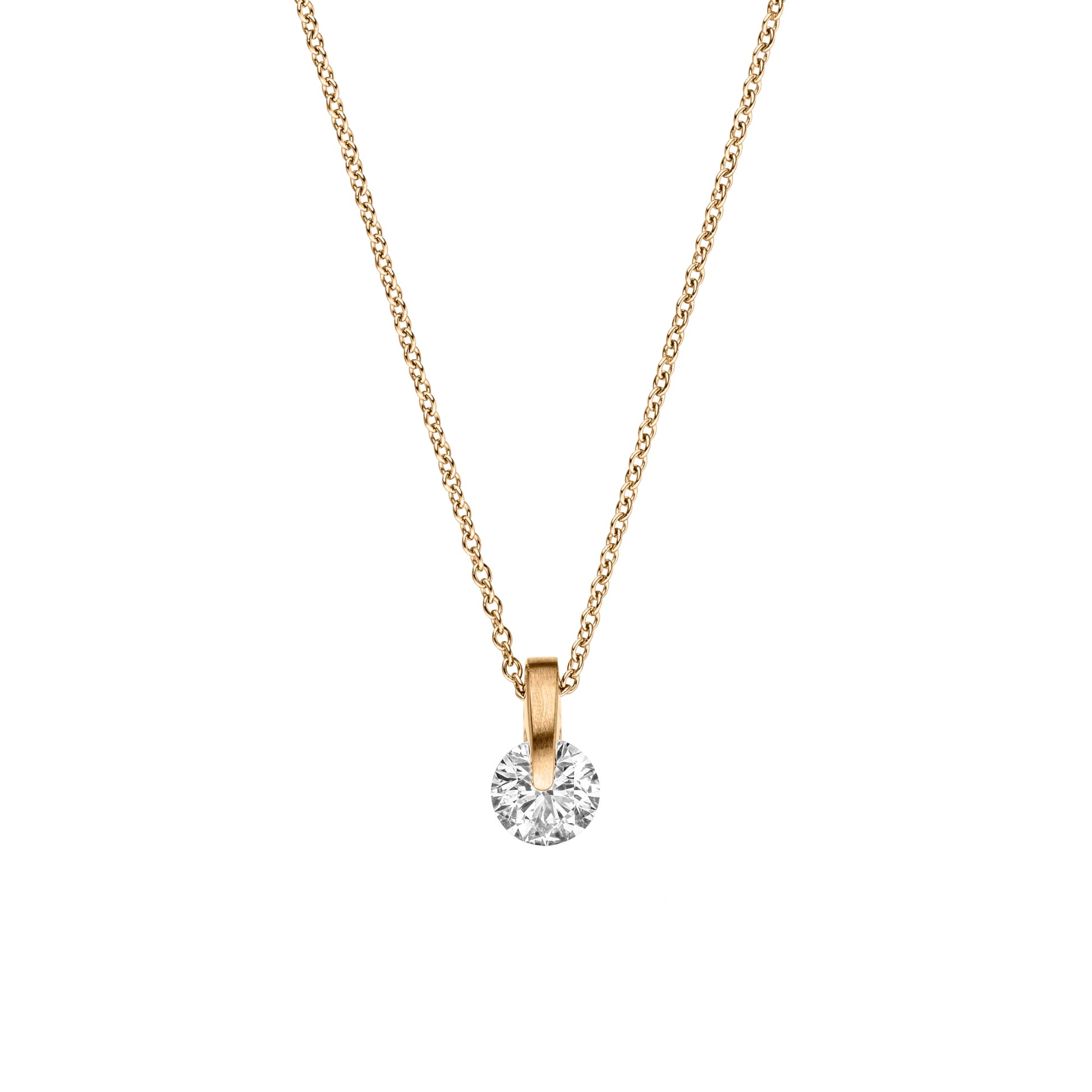 LIBERTÉ Collier, Gelbgold • Diamant von Schaffrath (114_L2N20_050_GW)