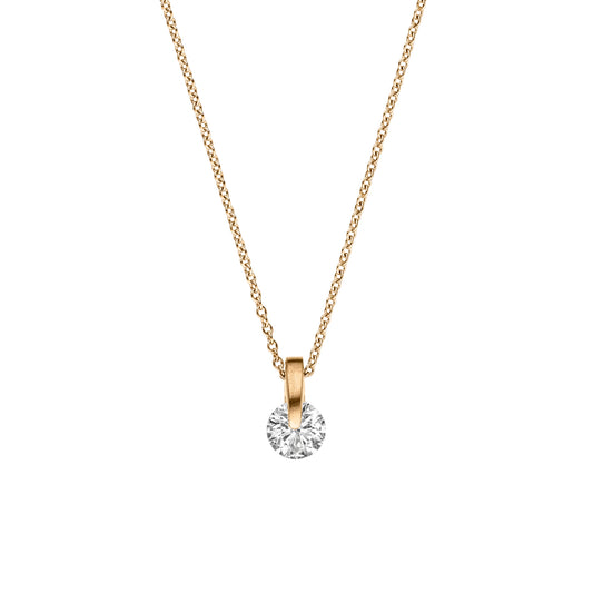 LIBERTÉ Collier, Gelbgold • Diamant von Schaffrath (114_L2N20_050_GW)