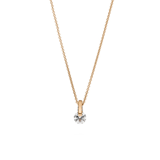 LIBERTÉ Collier, Gelbgold • Diamant von Schaffrath (114_L2N23_030_GW)