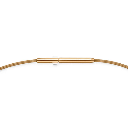 LIBERTÉ Collier, Gelbgold • Diamant von Schaffrath (114_L2N2N_050_GW)
