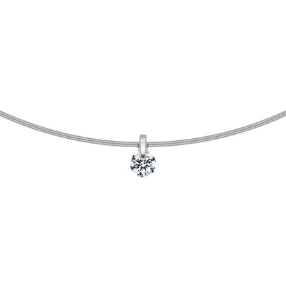 LIBERTÉ Collier, Weißgold • Diamant von Schaffrath (214_L2N2N_050_WW)