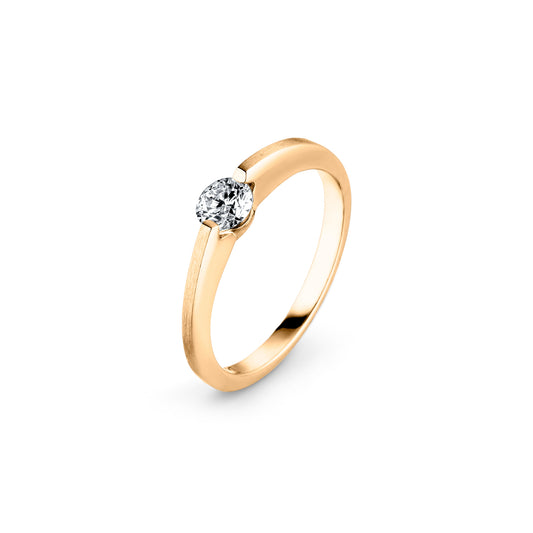 Liberté Diamantring, Gelbgold • Diamant von Schaffrath (118-L2N20-040-GW)