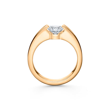 LIBERTÉ Diamantring, Gelbgold • Diamant von Schaffrath (118_L2N30_030_GW)