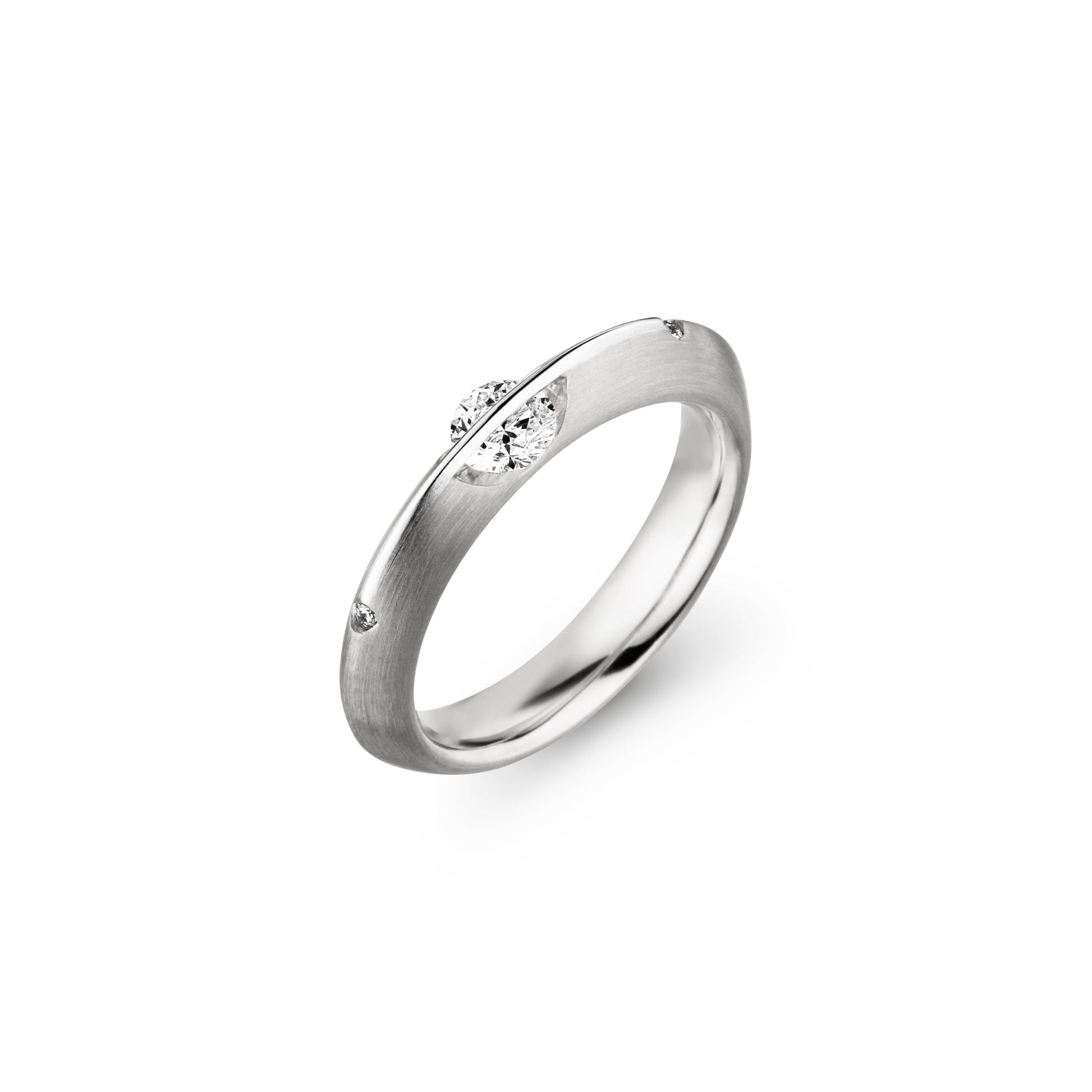 LIBERTÉ Diamantring, Weißgold • Diamant von Schaffrath (218_L1029_30_WW)
