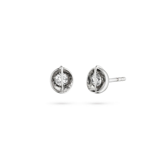 LIBERTÉ Ohrstecker, Weißgold • Diamant von Schaffrath (217_L1061_30_WW)