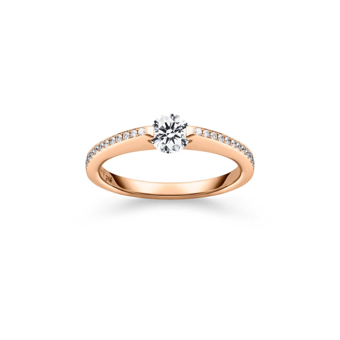 LIBERTÉ Ring, Roségold • Diamant von Schaffrath (758_L2N24_030_RW)