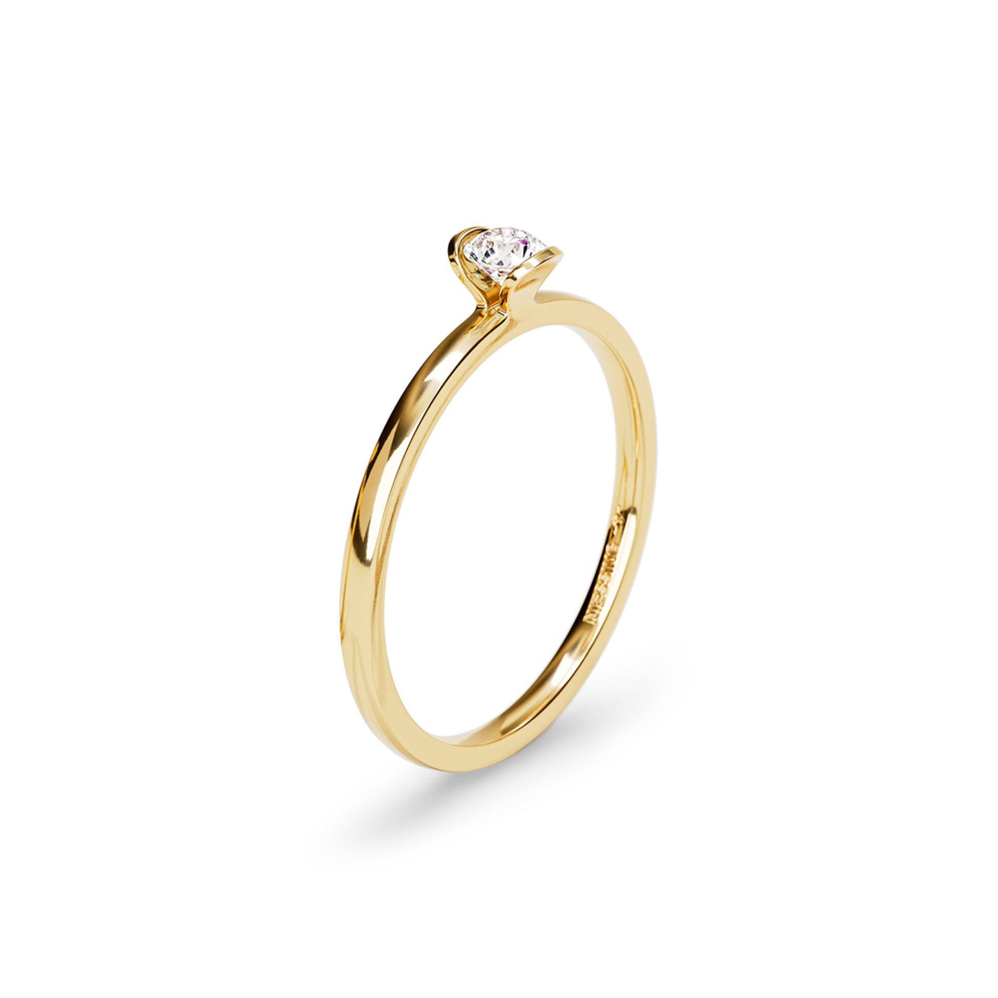 Lily Ring • Diamant von Niessing (N381962-0.14ct-gloss-cy)