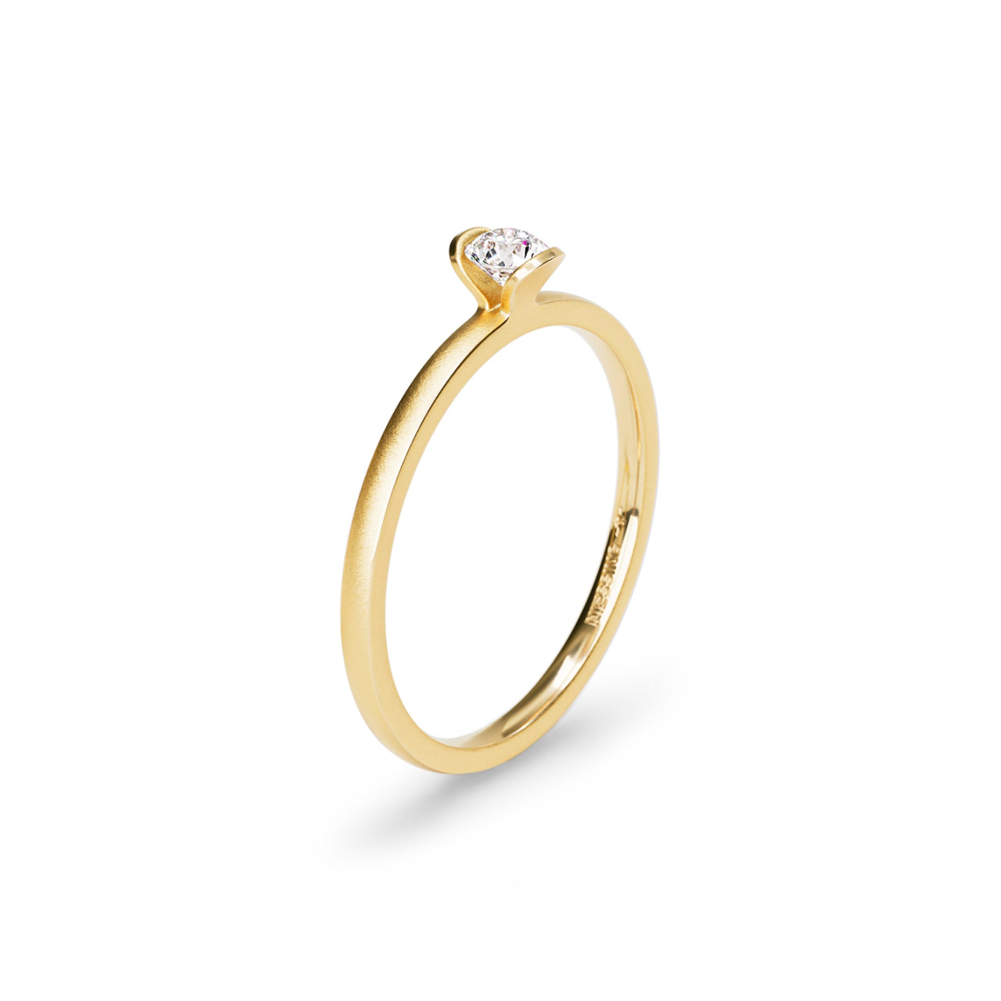 Lily Ring • Diamant von Niessing (N381962-0.14ct-velvet-cy)