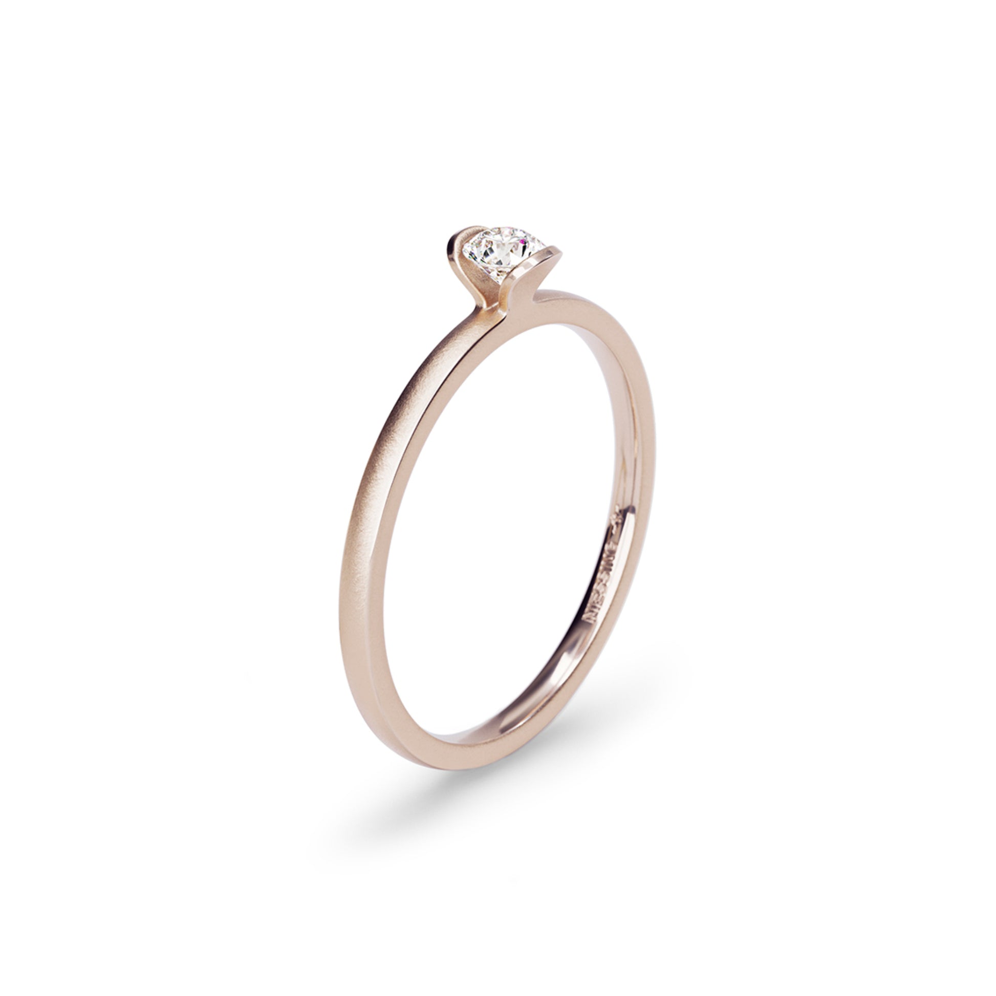 Lily Ring • Diamant von Niessing (N381962-0.14ct-velvet-rw)
