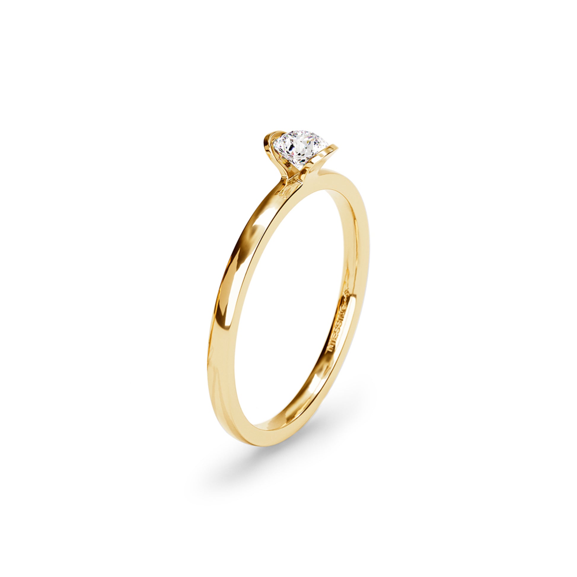 Lily Ring • Diamant von Niessing (N381962-0.18ct-gloss-cy)