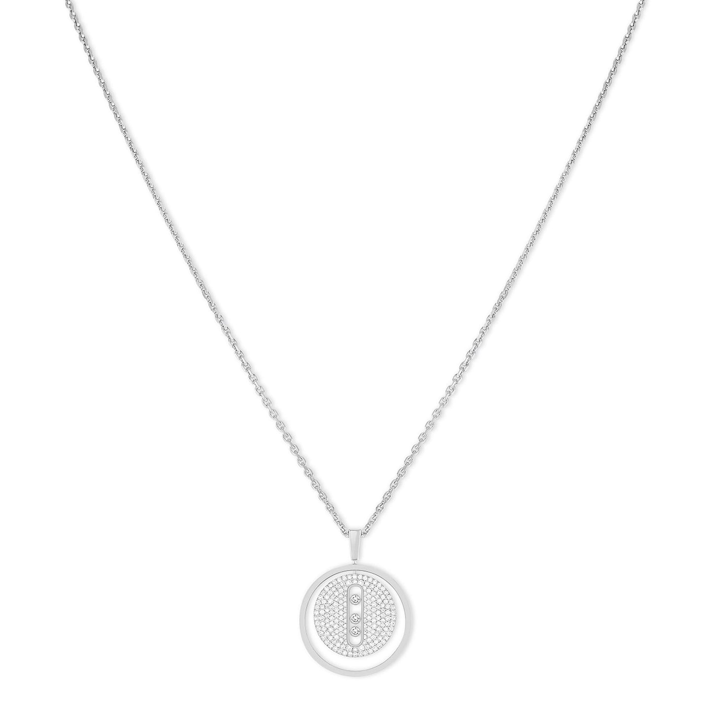 Lucky Move MM Pavé Collier von Messika (07395-WG)