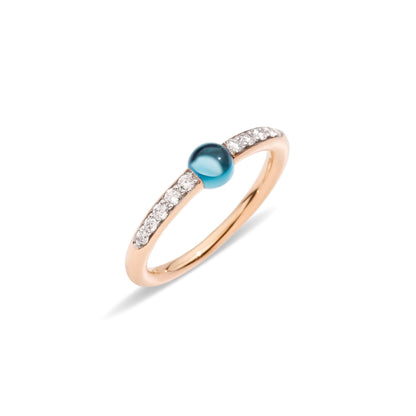 M’ama non M’ama Ring, Roségold • Diamant • Topas von Pomellato (PAB7031O7000DB0OY)