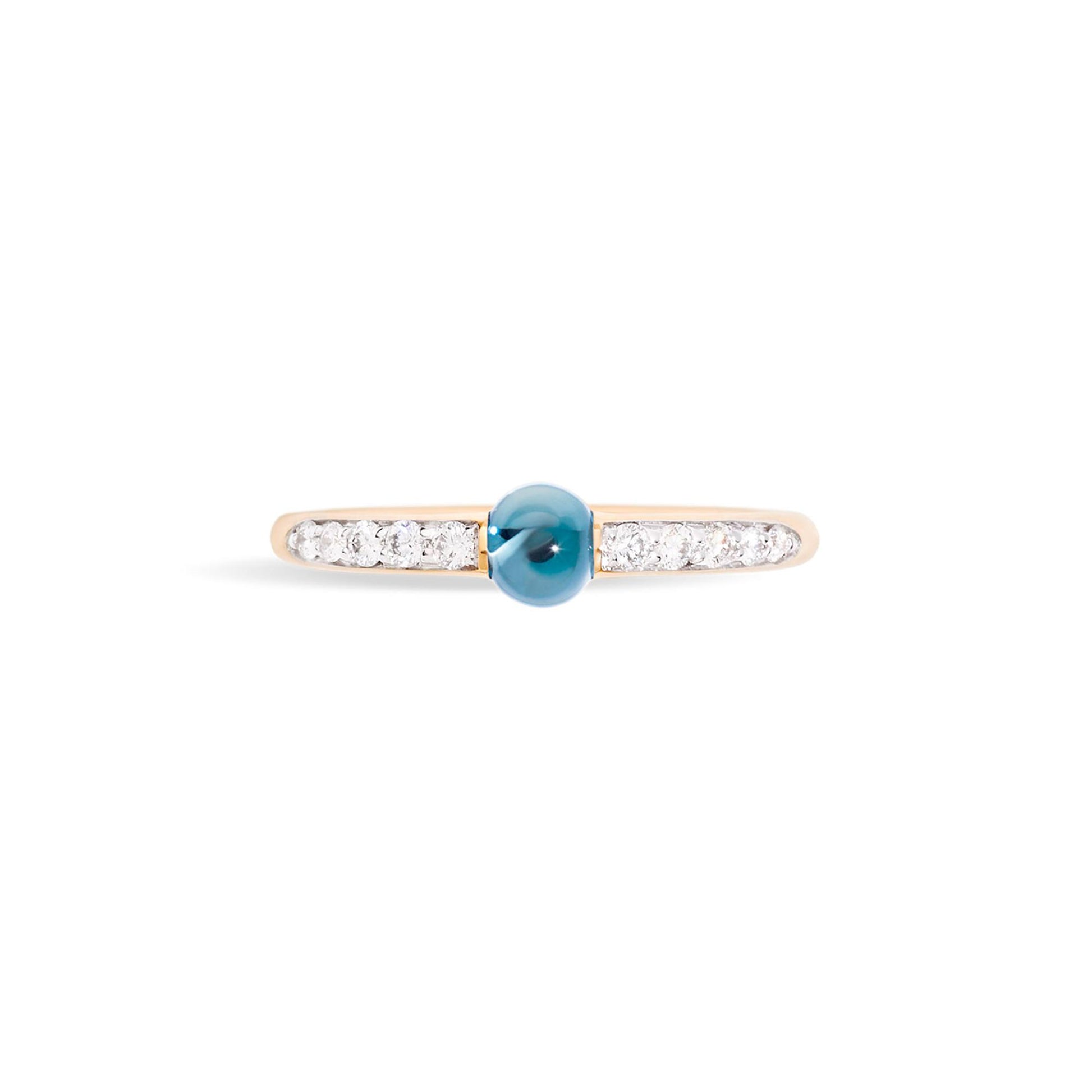 M’ama non M’ama Ring, Roségold • Diamant • Topas von Pomellato (PAB7031O7000DB0OY)