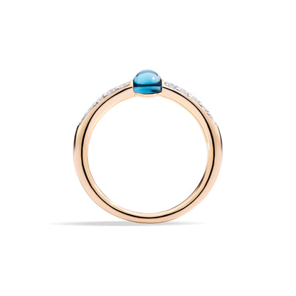 M’ama non M’ama Ring, Roségold • Diamant • Topas von Pomellato (PAB7031O7000DB0OY)