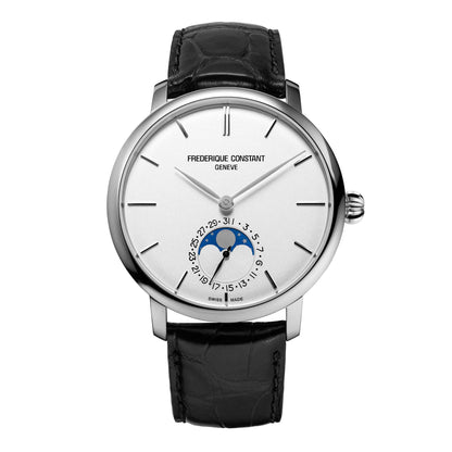 Manufacture Slimline Moonphase, Leder von Frédérique Constant (FC-705S4S6)