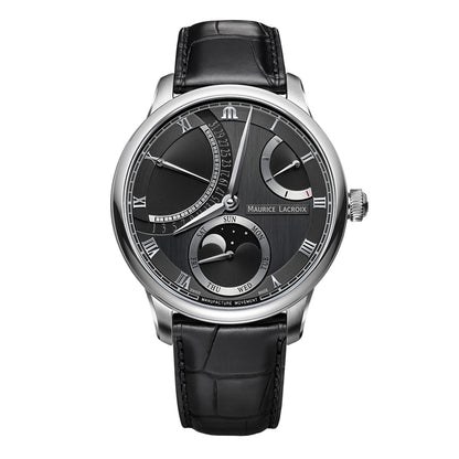 Masterpiece Moon Retrograde, Leder • Diamant von Maurice Lacroix (MP6588-SS001-331-1)