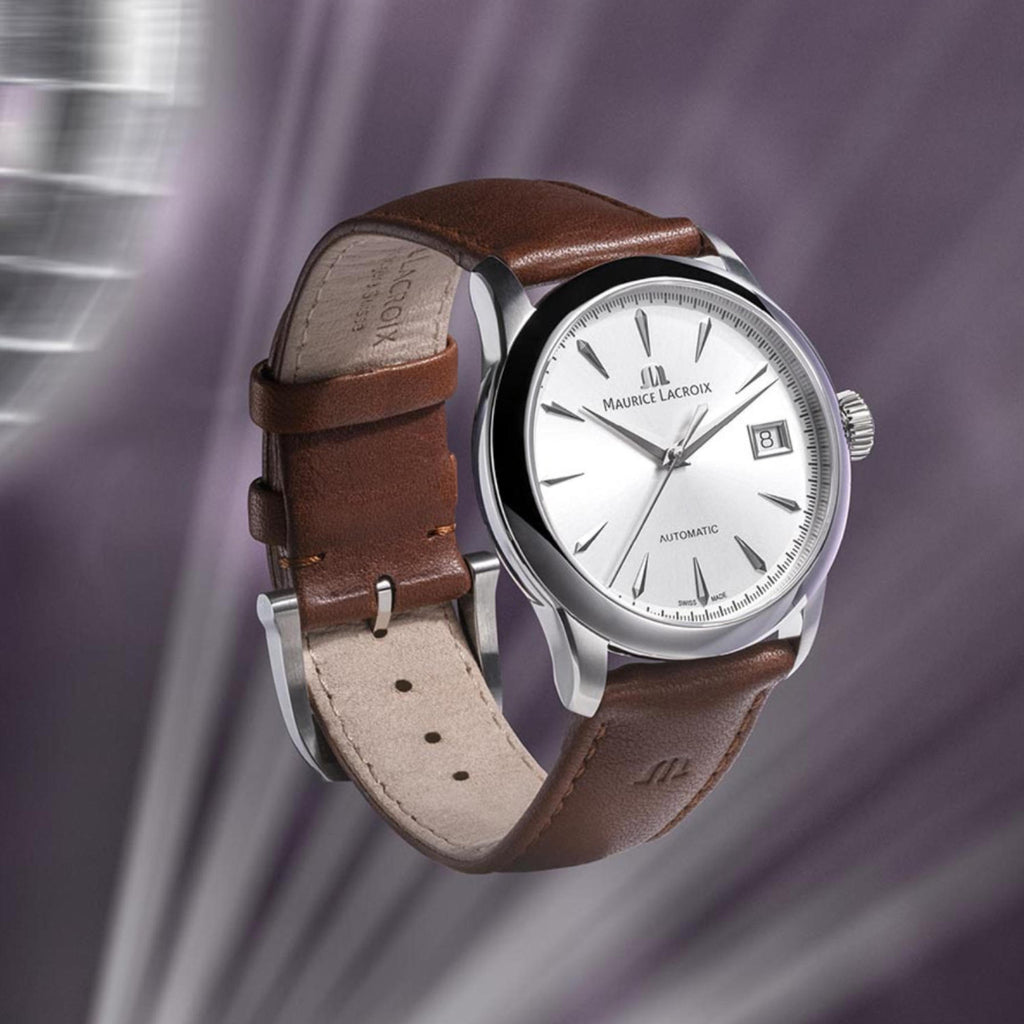 Maurice Lacroix 1975 Automatic 36 mm (756007-SS001-130-3) aus Silber