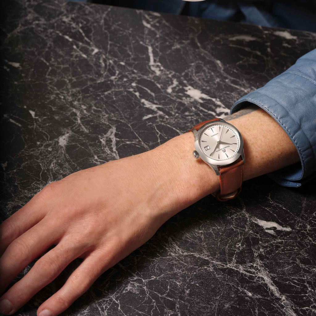 Maurice Lacroix 1975 Automatic 36 mm (756007-SS001-130-3) aus Silber