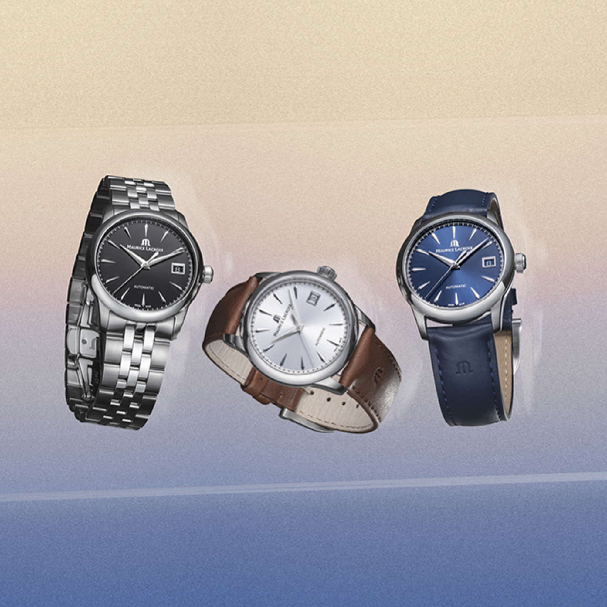 Maurice Lacroix 1975 Automatic 36 mm (756007-SS001-430-4) aus Edelstahl