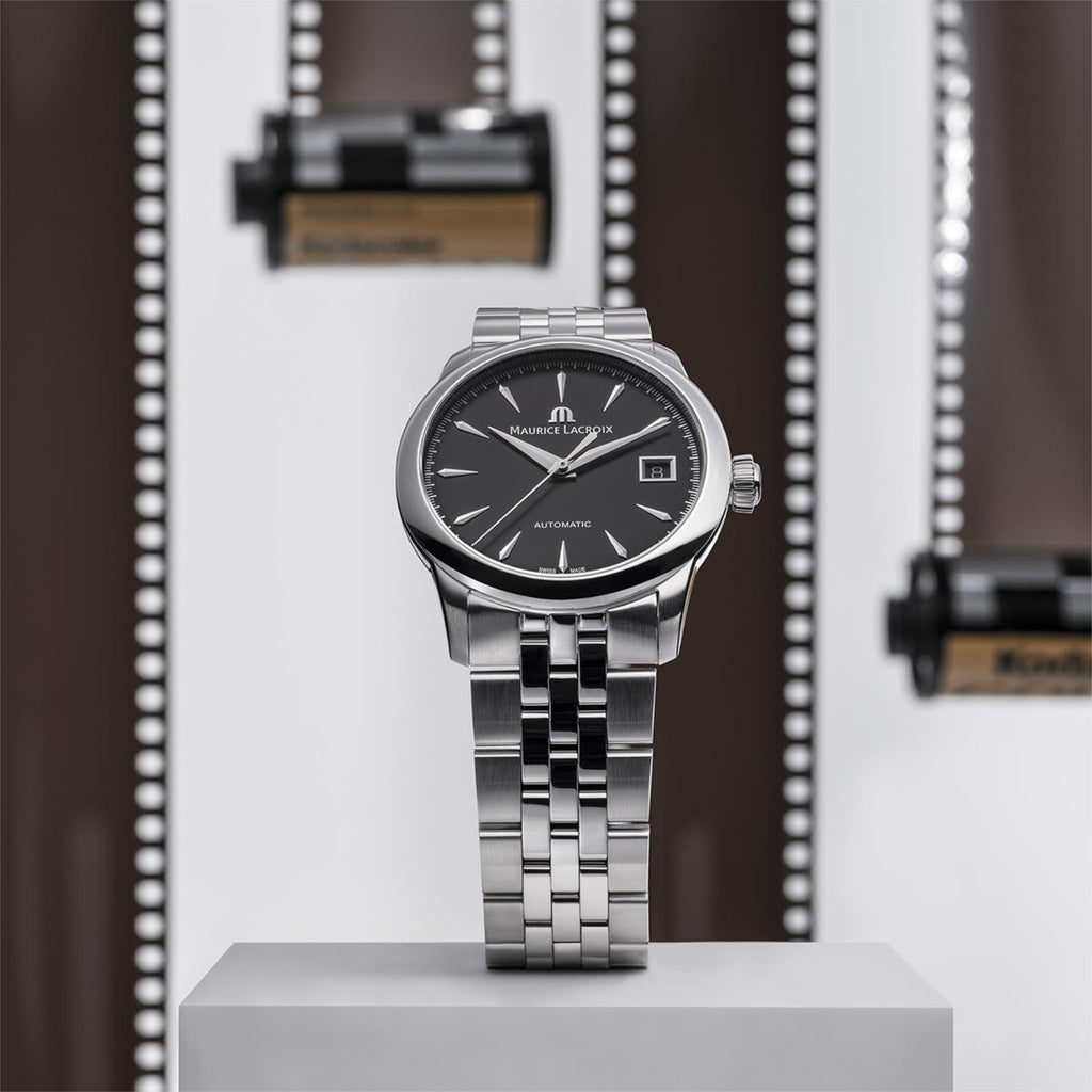 Maurice Lacroix 1975 Automatic 36 mm (756007-SS002-330-1) aus Edelstahl