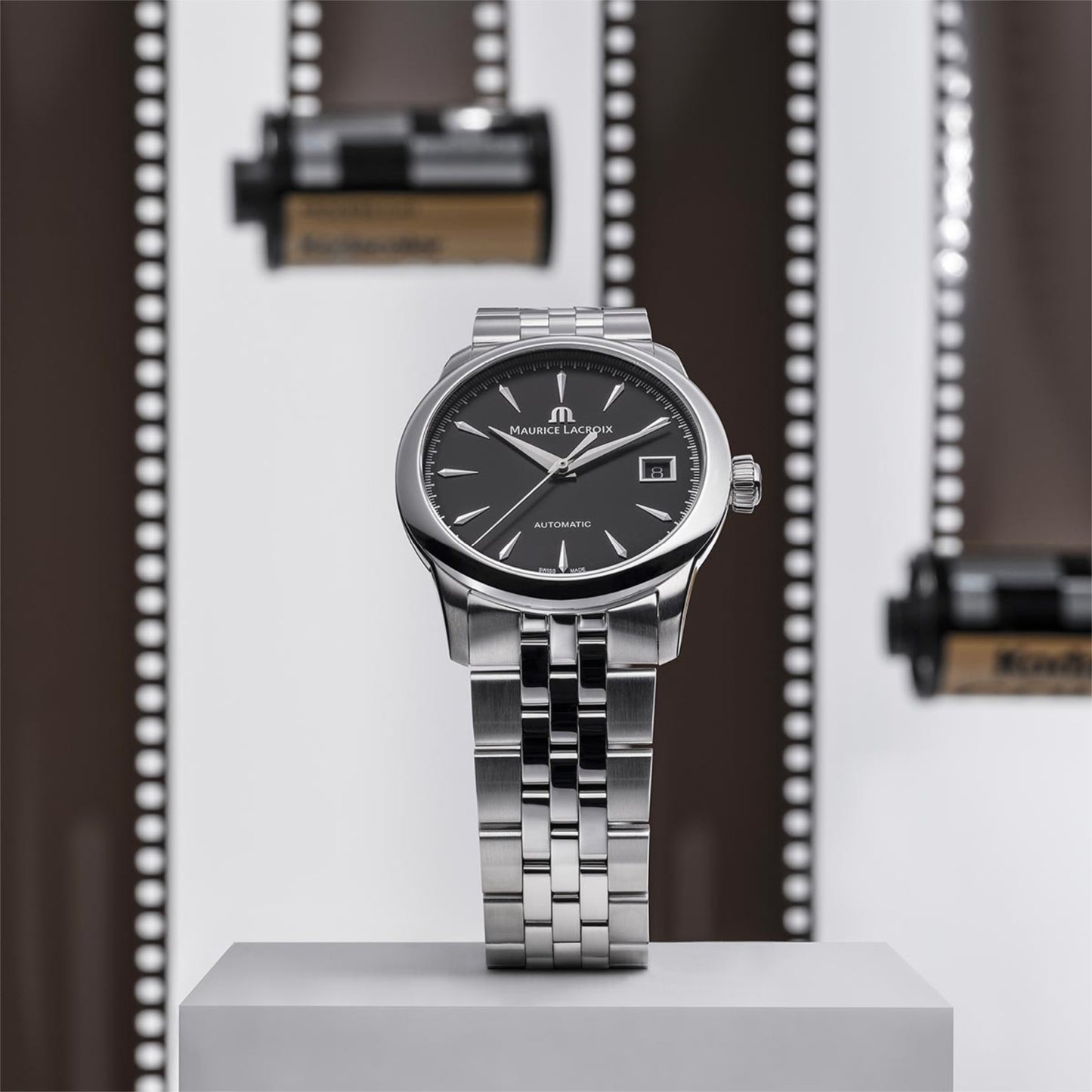 1975 Automatic 36 mm, Edelstahl von Maurice Lacroix (756007-SS002-330-1)