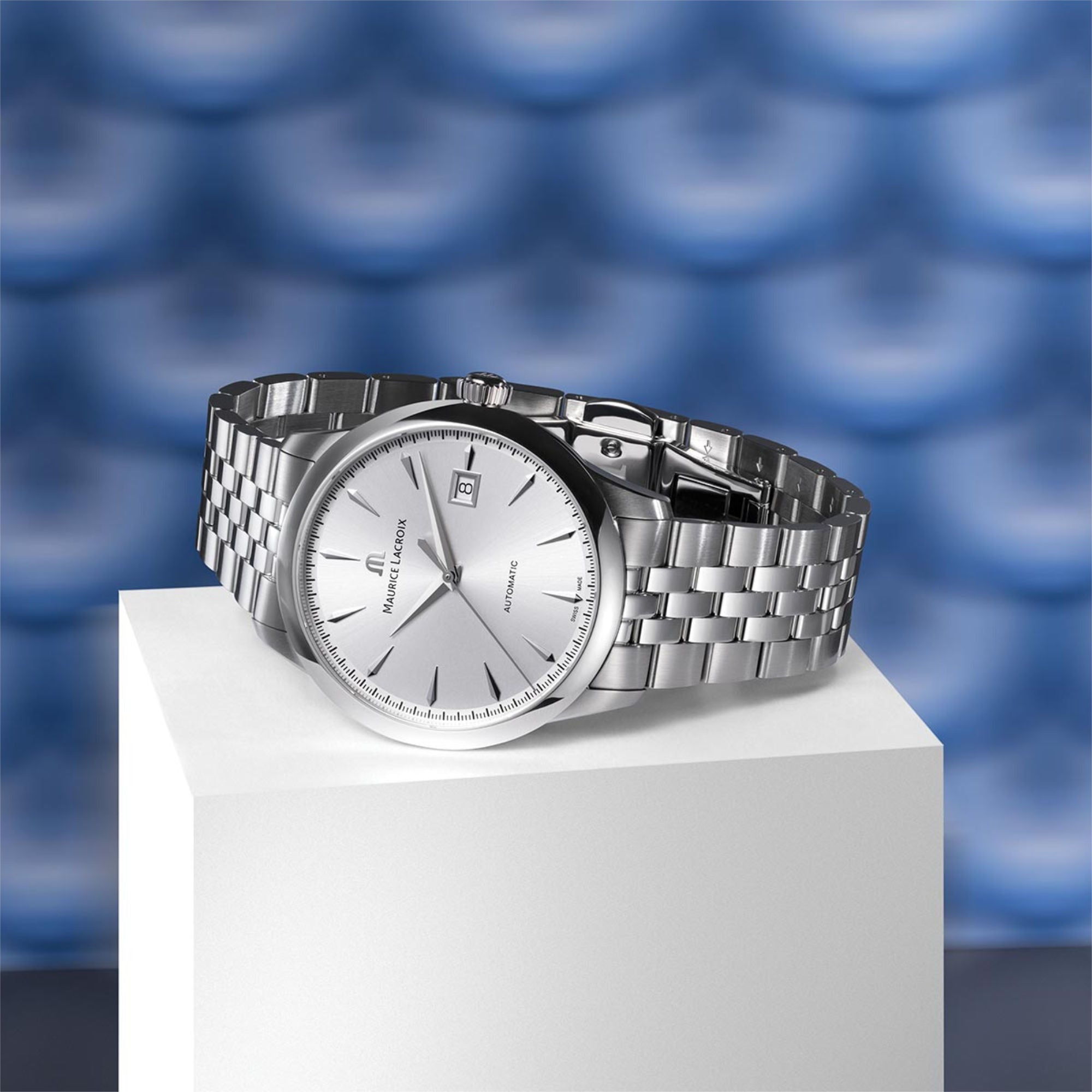 Maurice Lacroix 1975 Automatic 40 mm (756008-SS002-130-1) aus Silber