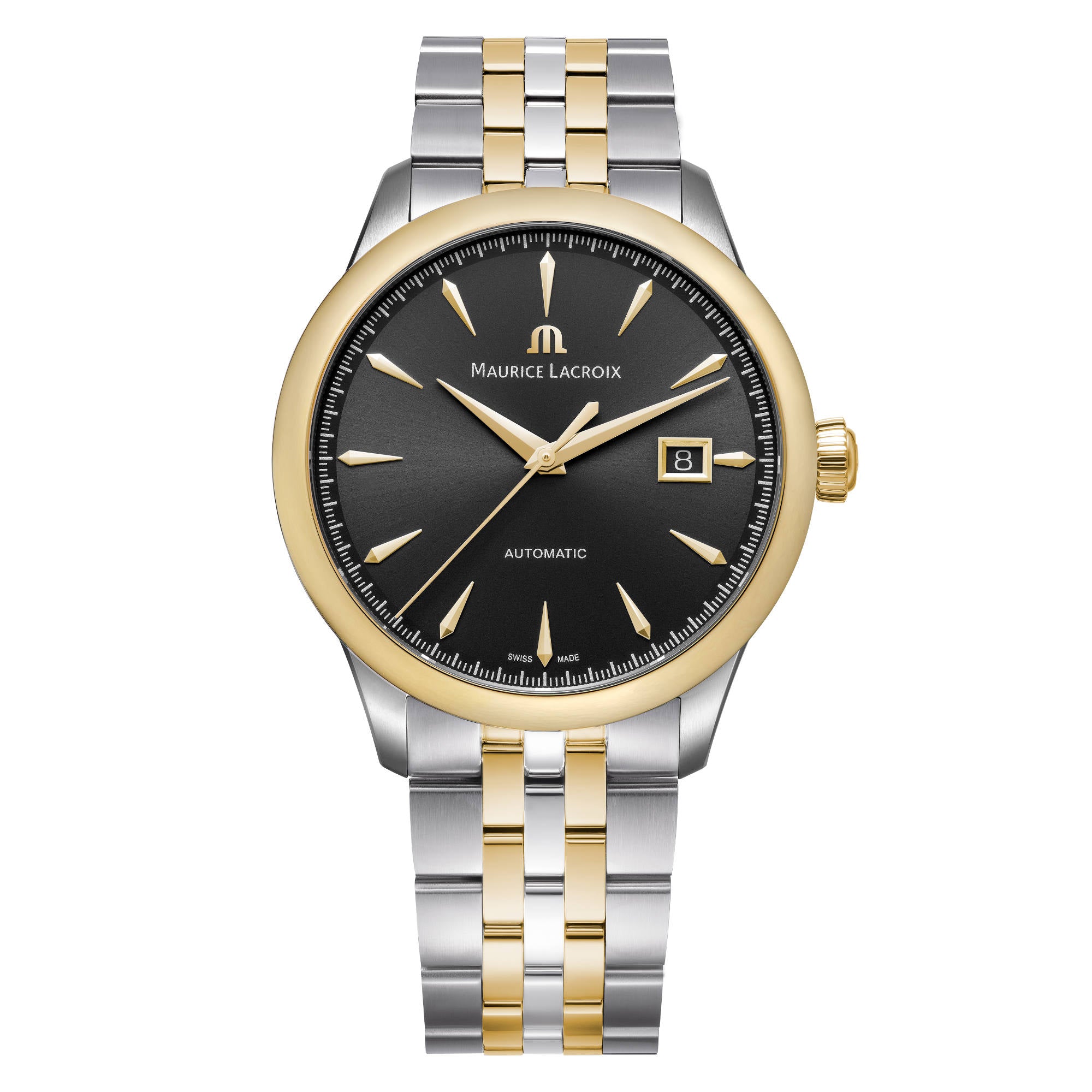 Maurice Lacroix 1975 Automatic Duotone 40mm (756008-PVY12-330-1) aus Gelbgold, Edelstahl