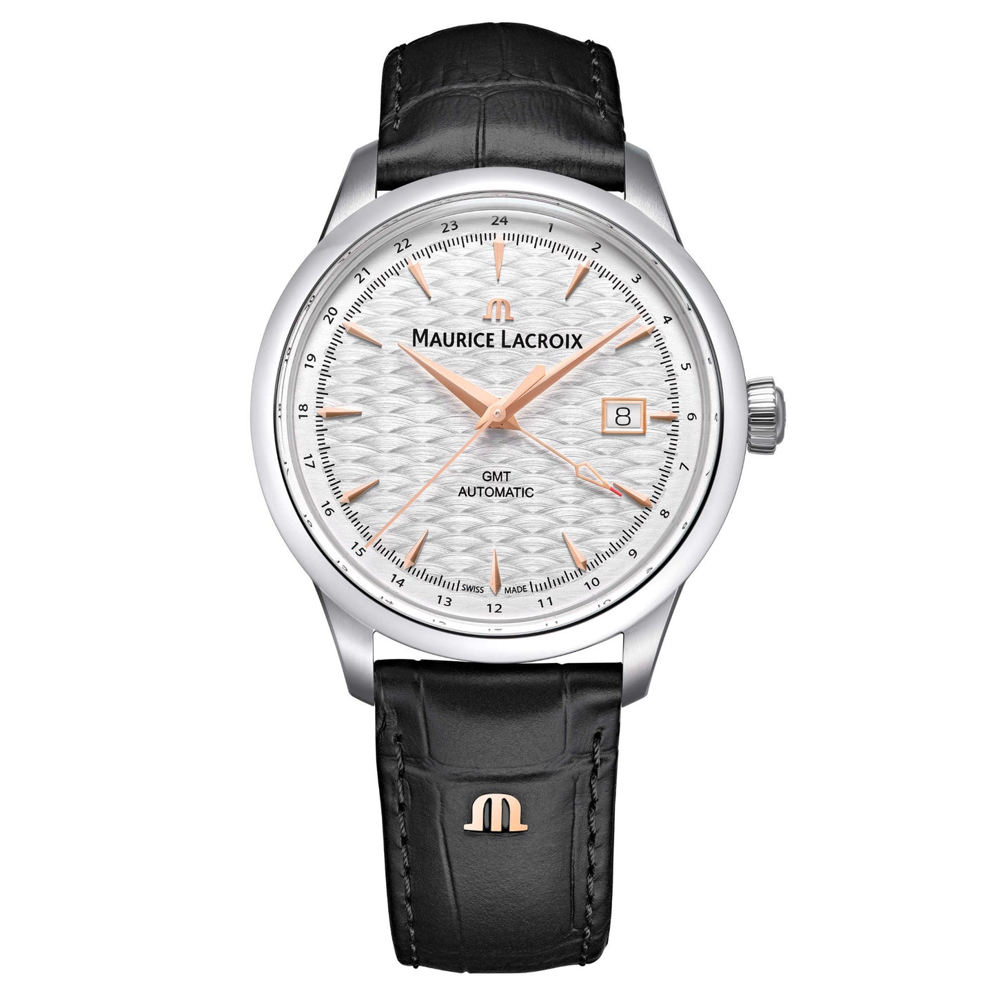 1975 Automatic Vagues du Jura GMT, Edelstahl von Maurice Lacroix (756048-SS001-131-2)