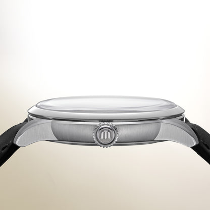 1975 Automatic Vagues du Jura GMT, Edelstahl von Maurice Lacroix (756048-SS001-131-2)