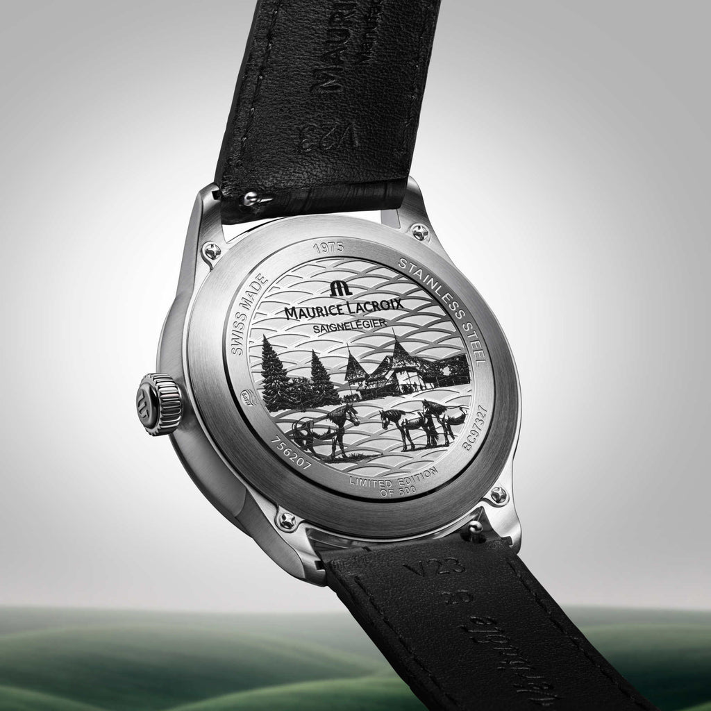 Maurice Lacroix 1975 Legacy (756207-SS001-330-2) aus Edelstahl