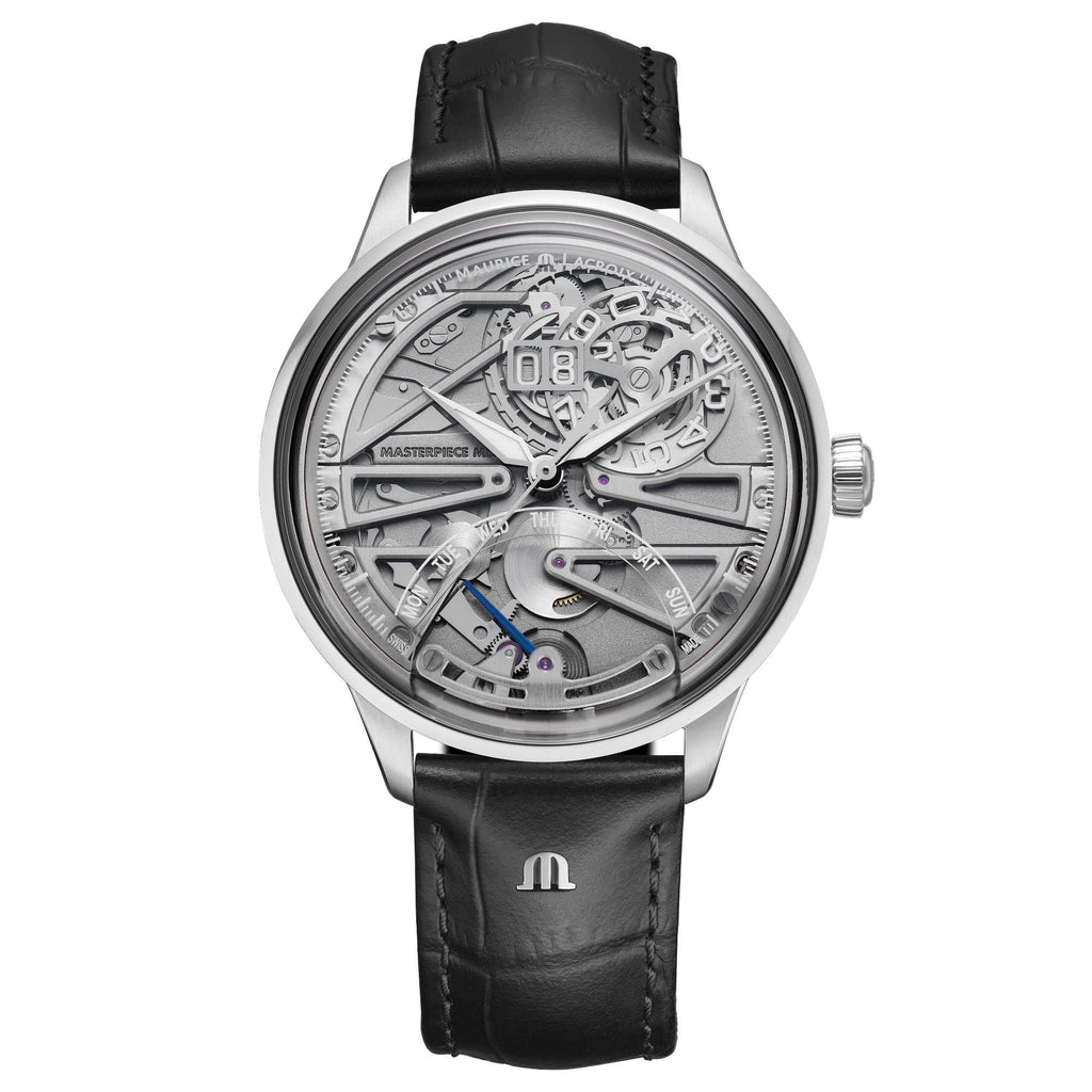 Maurice Lacroix 1975 Master Grand Date Retrograde (758008-SS001-090-2) aus Edelstahl