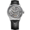 Maurice Lacroix 1975 Master Skeleton (758108-S1S12-001-3) aus Leder, Edelstahl