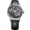 Maurice Lacroix 1975 Master Skeleton (758108-SS001-090-2) aus Leder, Edelstahl